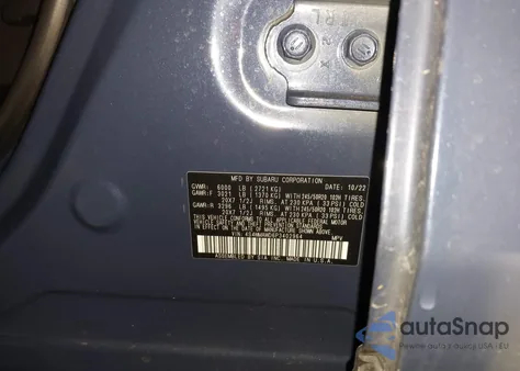 2023 Subaru Ascent Touring 7-Passenger z USA, uszkodzony, nr VIN 4S4WMAWD6P3402964